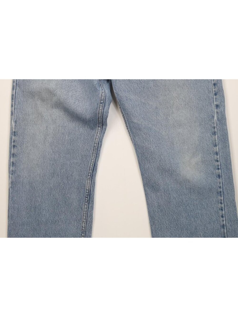 Vintage 90s Levis 505 Mens 38x30 Distressed Regular Fit Straight Leg Denim Jeans - Picture 3 of 16